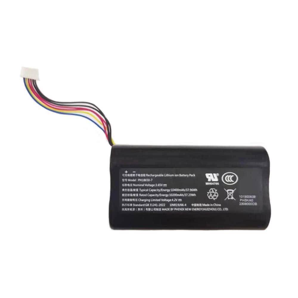 3.65V 10200mAh PH18650-7 Electronic Batteries for Hikvision PH18650-7