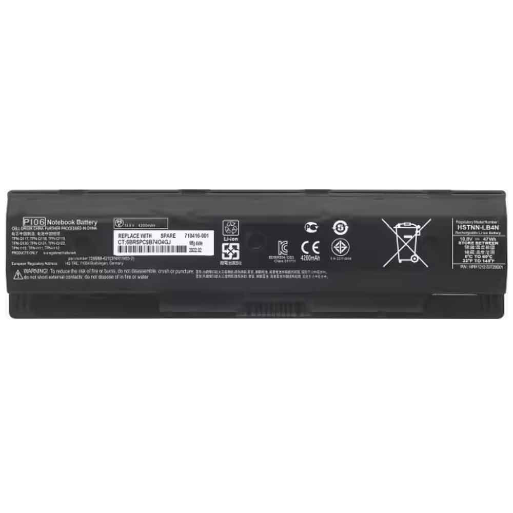 10.8V 4200mAh PI06 Laptop Battery for HP ENVY 17-J100 17-J100EL 17-J100SL
