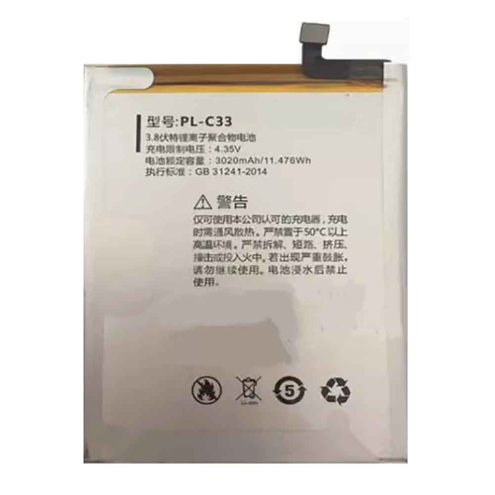 3.8V 3020mAh PL-C33 Smartphone Battery for Doov A11