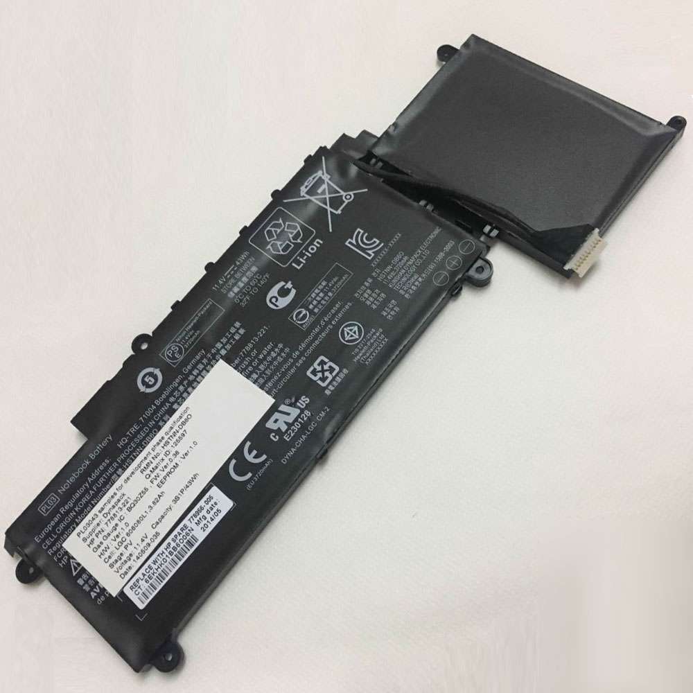 11.4V 43WH HP HSTNN-DB6O 778813-221 Replacement Battery