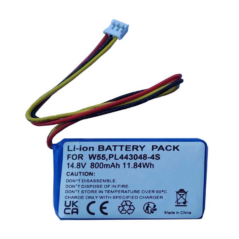 14.8V 800mAh PL443048-4S Electronic Batteries for Hutt W55 W66 DDC55 G104