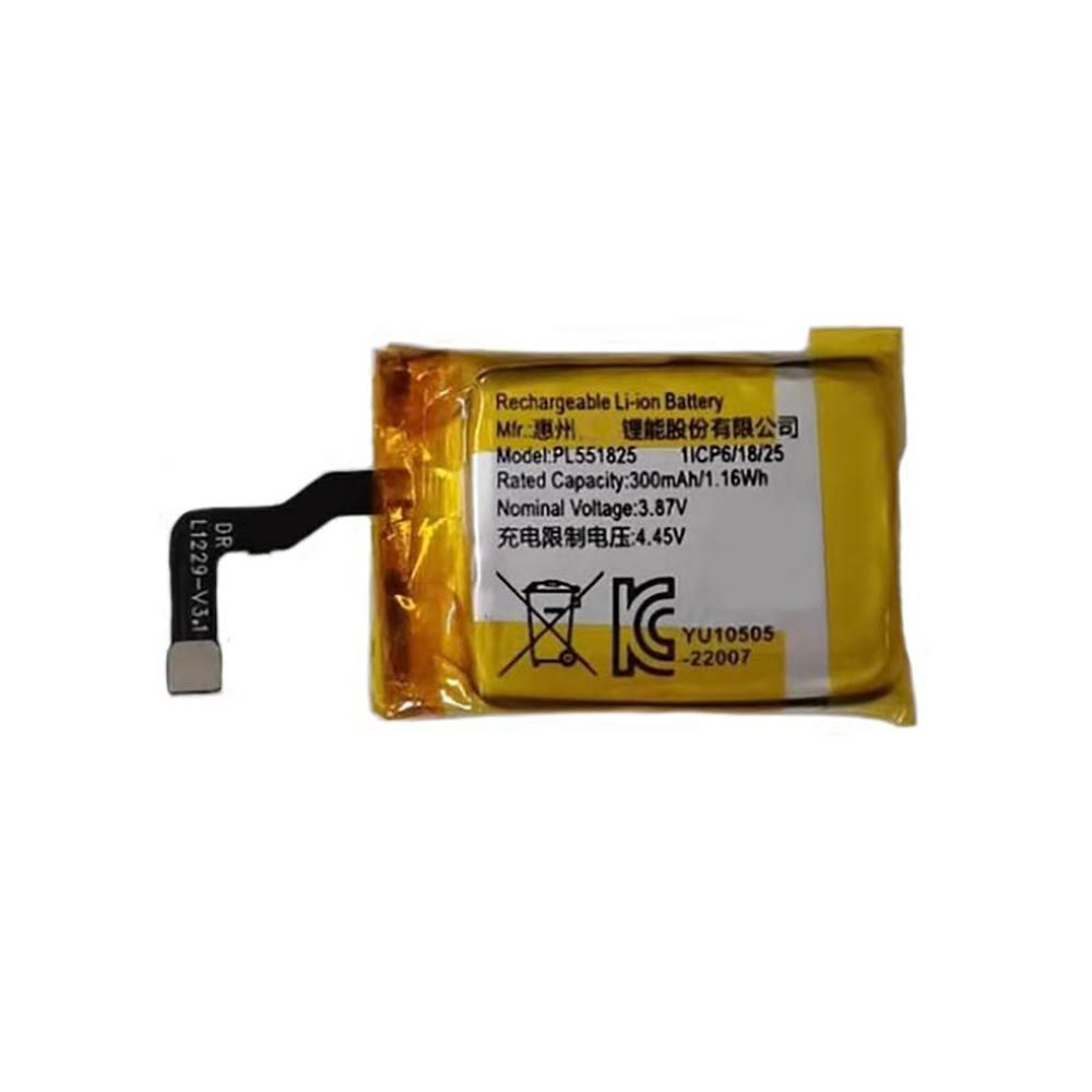 3.87V 300mAh PL551825 Smart Watch Battery for Huami Amazfit A2167/A2168 GTS 4