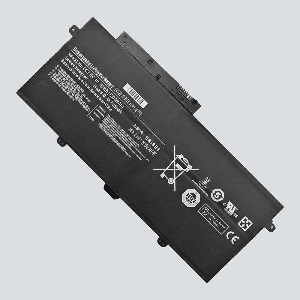 7.6V 7300mAh/55Wh Samsung ATIV Book 9 Plus 940X3G Ultrabook NP910S5J Replacement Battery