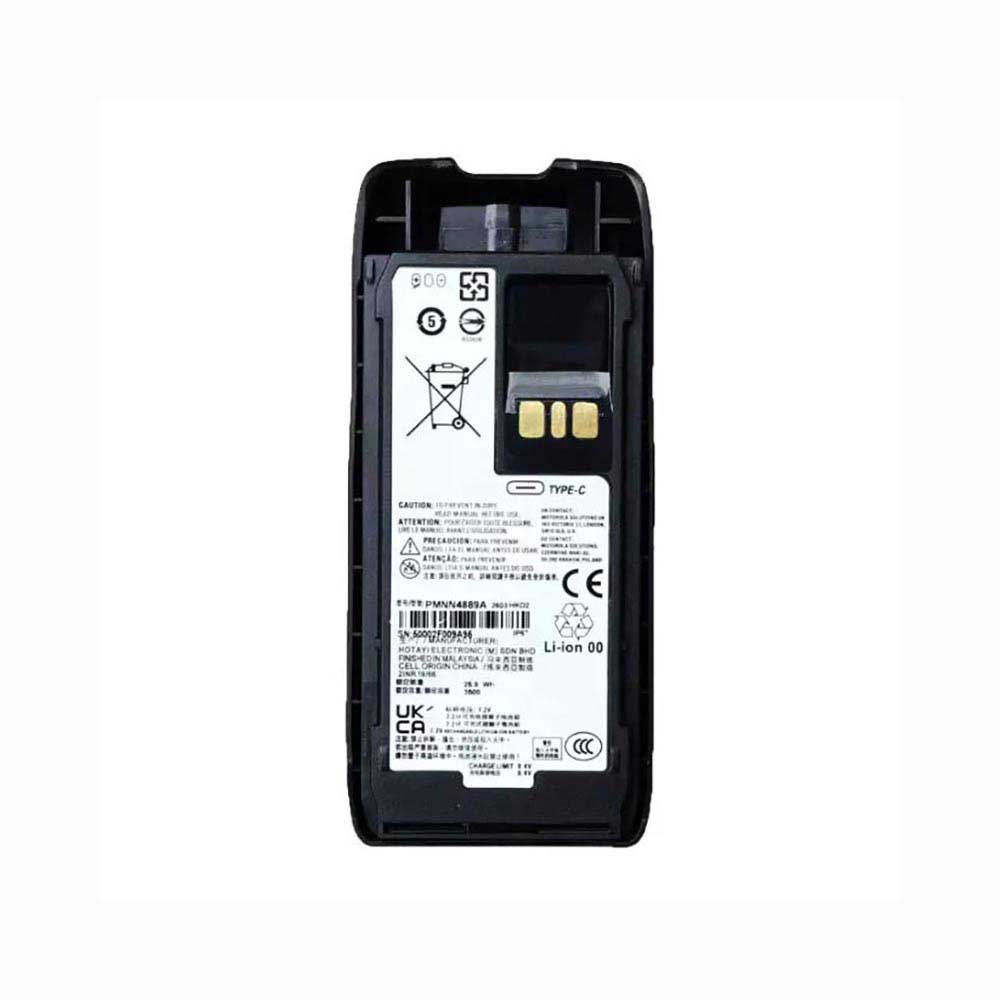 7.2V 3500mAh PMNN4889A Radio Communication Battery for Motorola R5