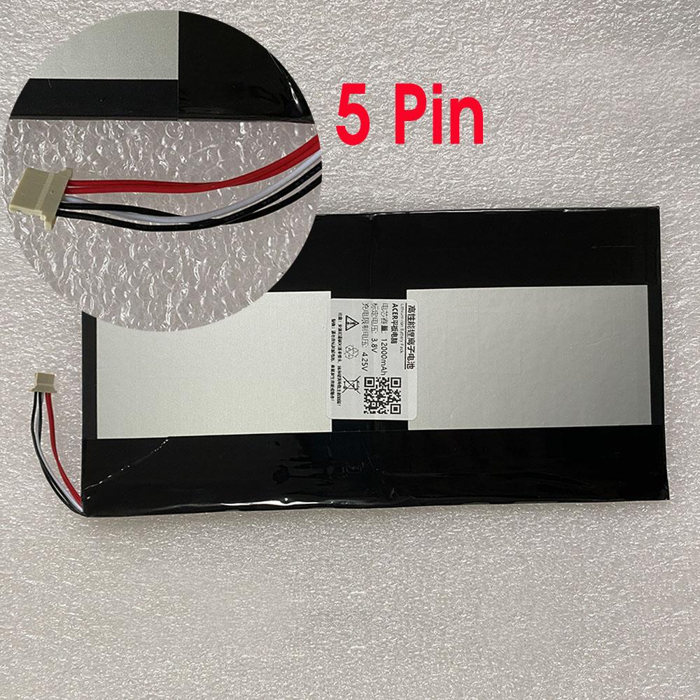 3.7V 6000mAh Acer Iconia One 10 B3-A20 A5008 5 Pins Replacement Battery