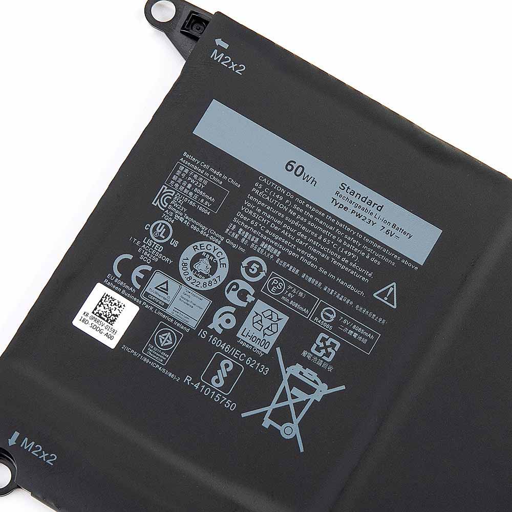 Dell XPS 13 9360 13-9360-D1605G D1705 RNP72 

0RNP72 TP1GT 0TP1GT battery