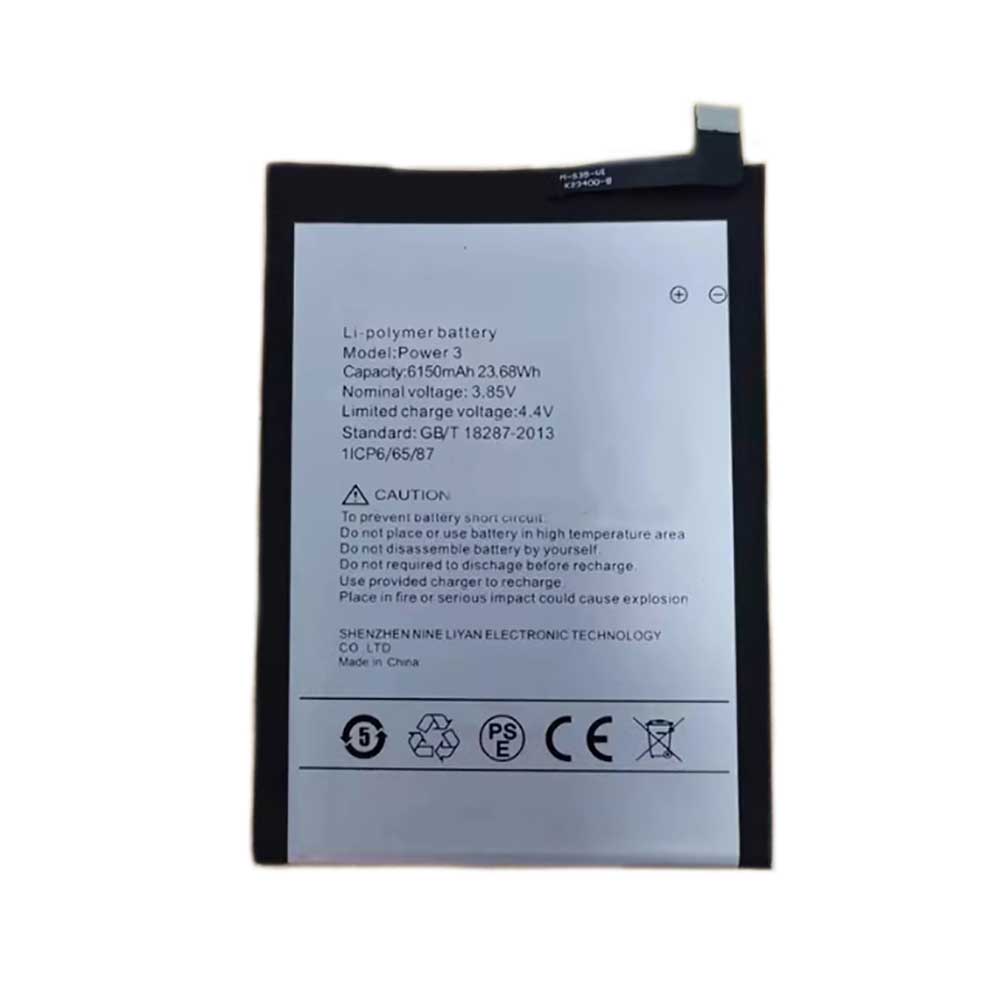 3.85V 6150mAh Power-3 Smartphone Battery for Umidigi Power 3