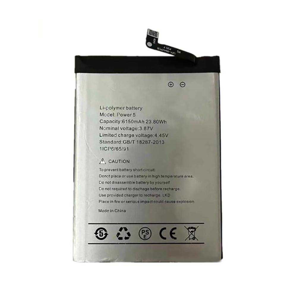 3.87V 6150mAh Power Smartphone Battery for Umidigi Power 5