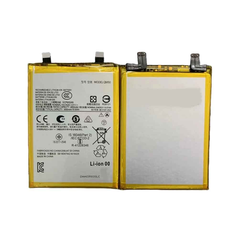 3.91V 5000mAh QM50 Smartphone Battery for Motorola QM50