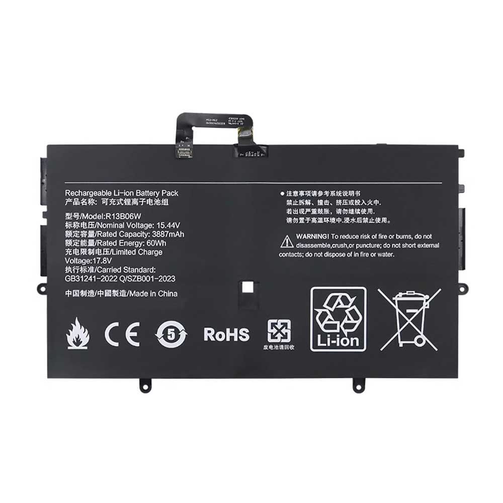 15.44V 3887mAh R13B06W Laptop Battery for Xiaomi Book Air13
