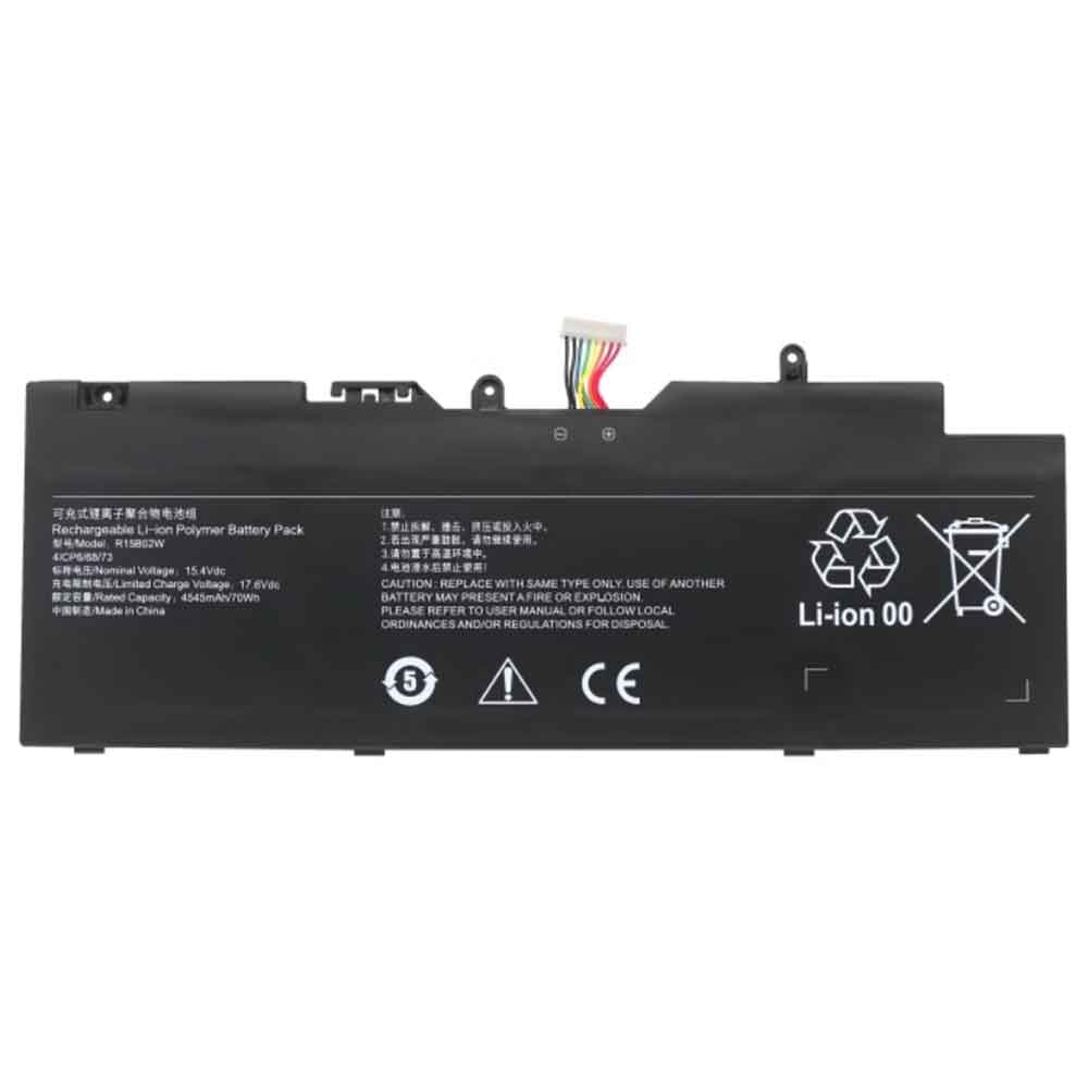 15.4V 4545mAh R15B02W Laptop Battery for Xiaomi RedmiBook Pro 15 2021 XMA2007-DJ