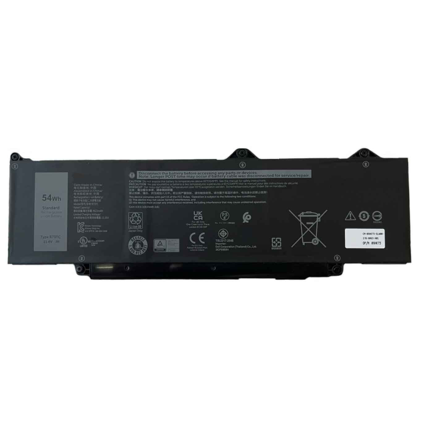 Dell GrwkG DR02P GTG7N battery