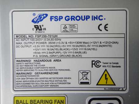 New  FSP Group FSP350-701UH 350w 1U 

Server Power Supply adapter