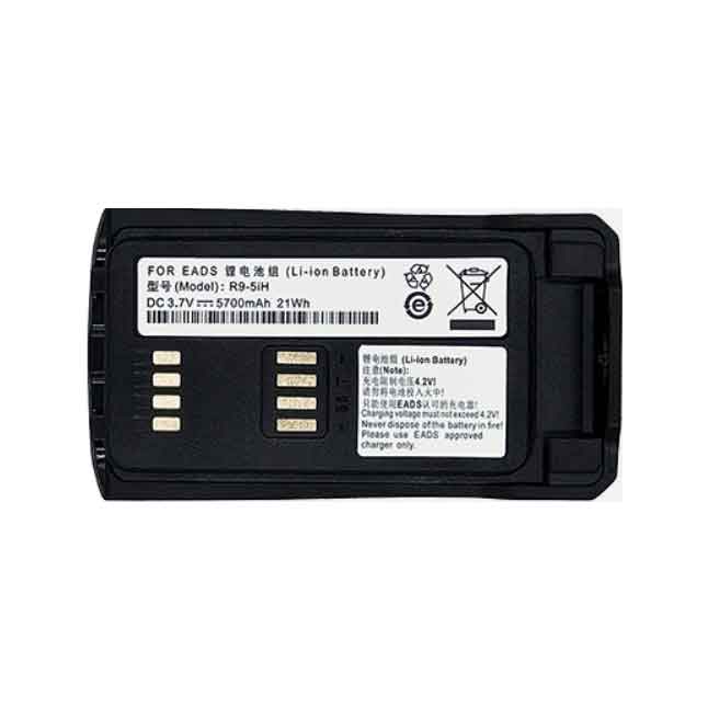3.7V 5700mAh R9-5iH Radio Communication Battery for EADS THR9