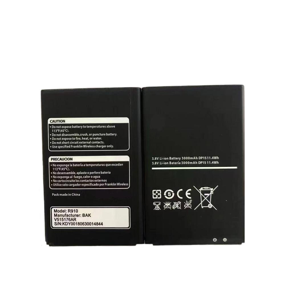 3.8V 3000mAh R910 Wireless Router Battery for Franklin Wireless WiFi R910