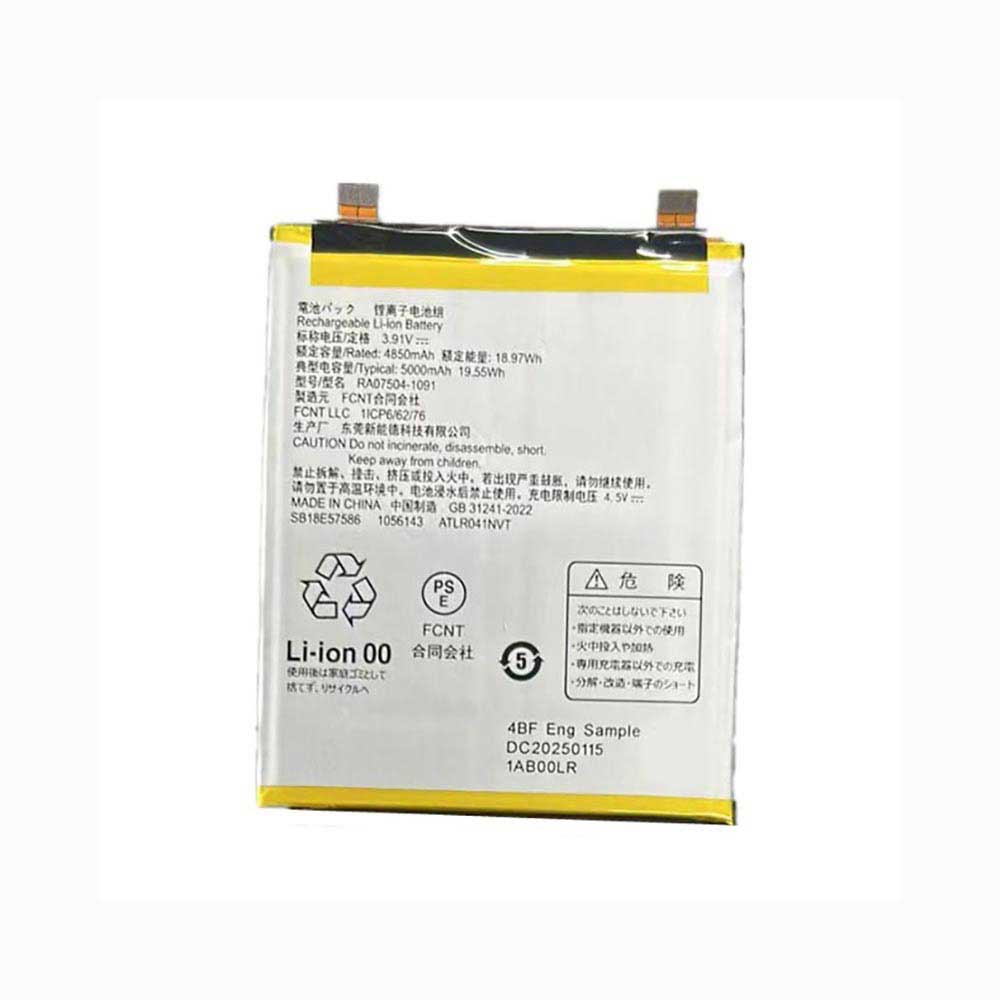 3.91V 5000mAh RA07504-1091 Smartphone Battery for Fujitsu RA07504-1091