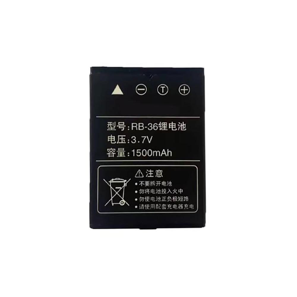 3.7V 1500mAh RB-36 Radio Communication Battery for Recent RS-36M