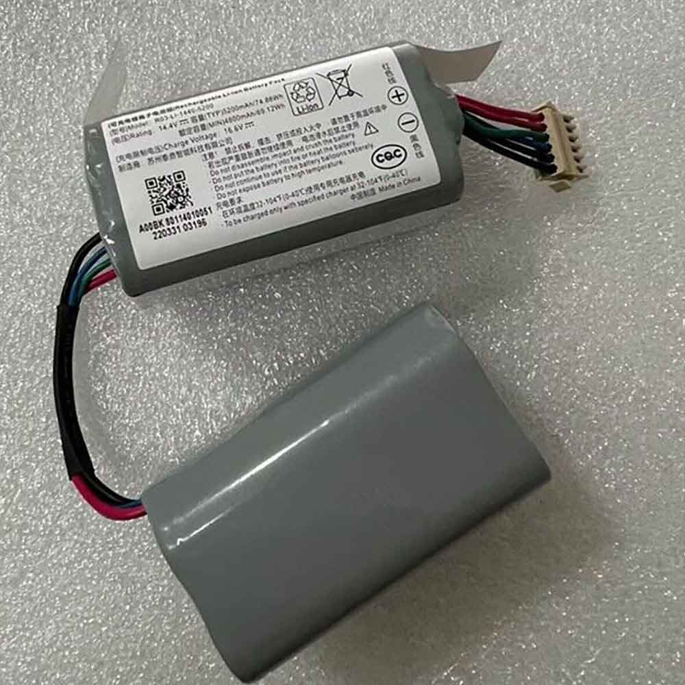 14.4V 5200mAh RC03-LI-1440-5200 Vacuum Robot Battery for Ecovacs RC03-LI-1440-5200