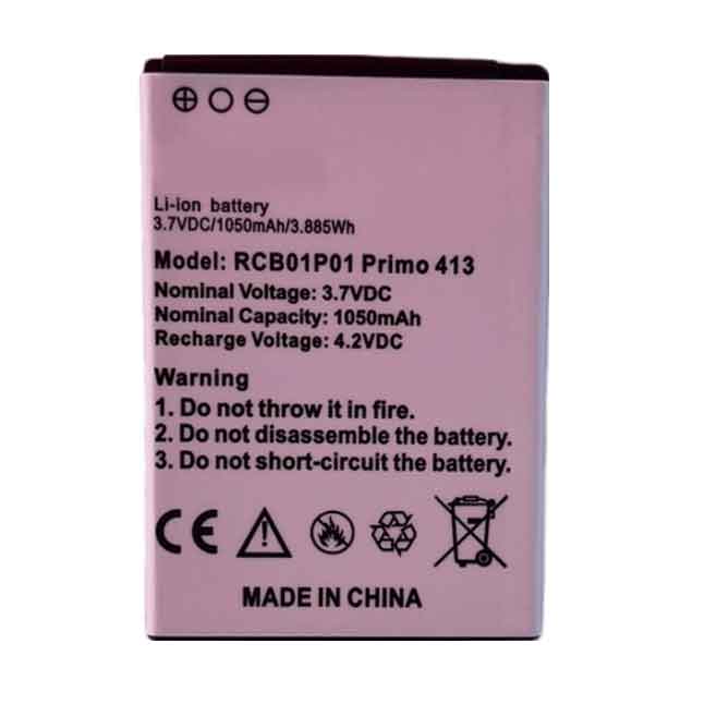 3.7V 1050mAh RCB01P01-Primo-413 Smartphone Battery for Doro RCB01P01 Primo 413
