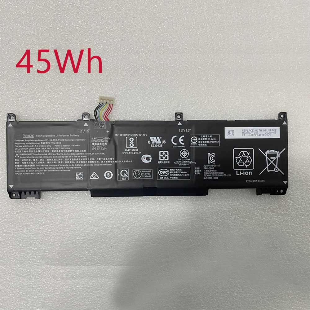 11.4V 45Wh 3790mAh RH03XL Laptop Battery for HP ProBook 430 440 445 450 630 640 650