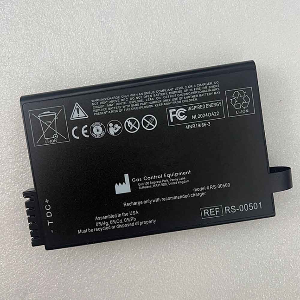 14.4V 6600mAh RS-00501 Medical Battery for GCE Zen-O RS-00501 NL2024OA22 Oxygen Concentrator