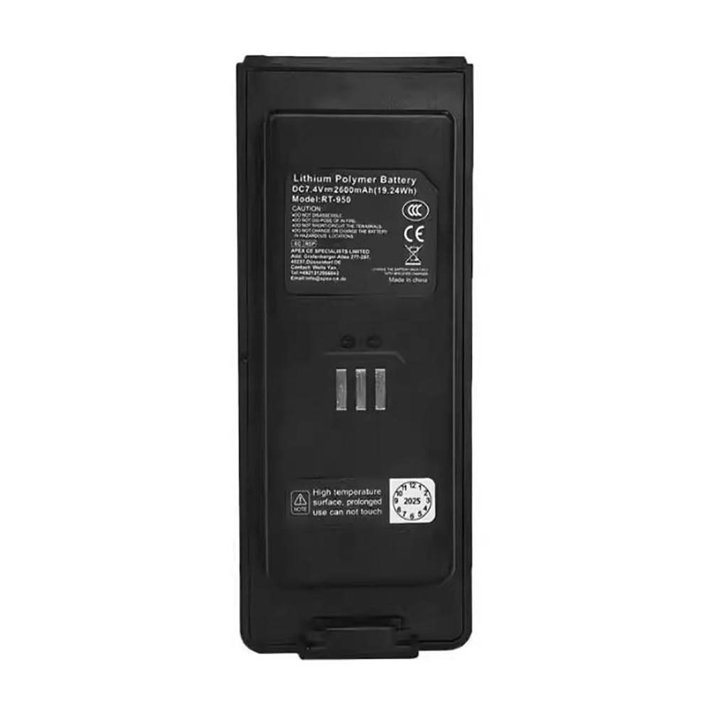 7.4V 2600mAh/19.24Wh RT-950 Radio Communication Battery for Radtel RT-950 PRO
