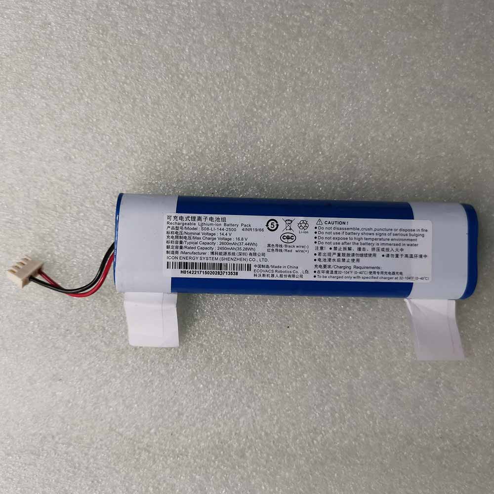 MLP4795117-2P 2600mAh Replacement battery for Ecovacs Deebot DJ35 DJ36 DK35 DK36 DN55 DK520