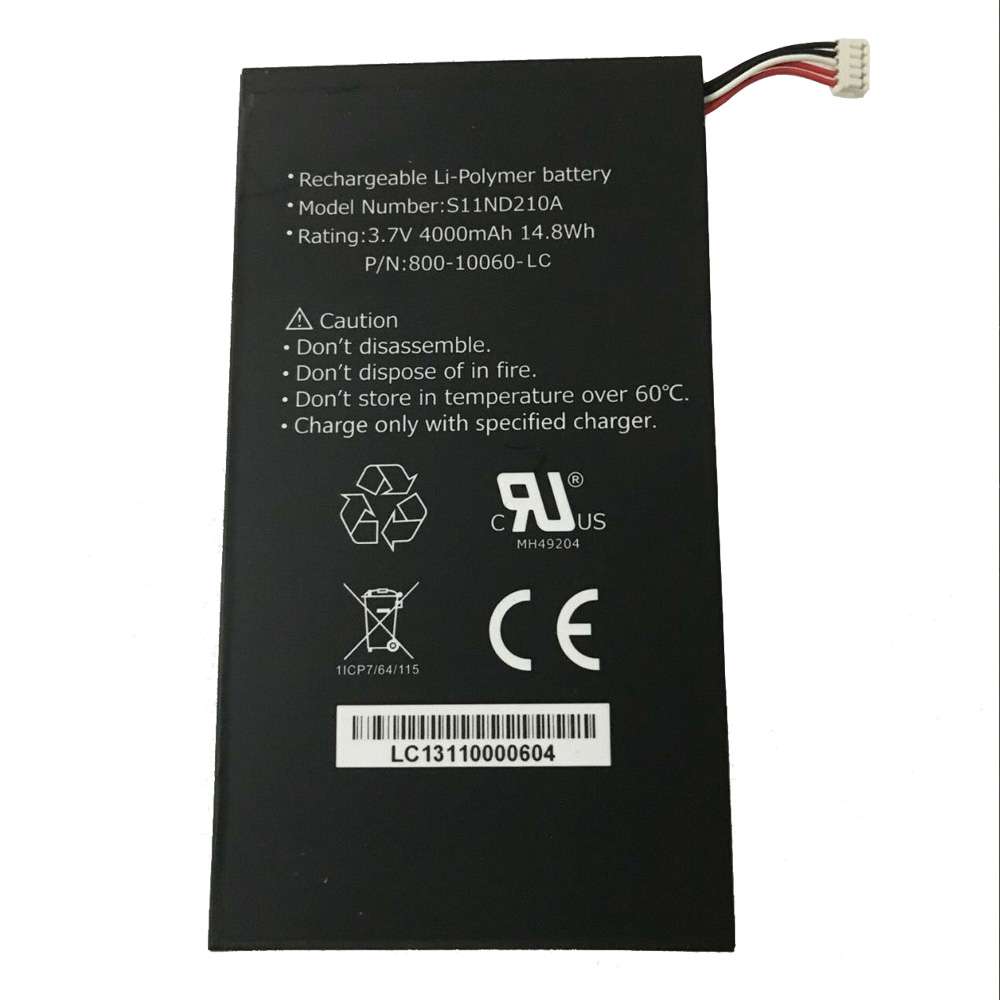 3.7V 4000mAh/14.8WH S11ND210A Tablet Battery for Leapfrog Leappad Ultra 33200, 83333