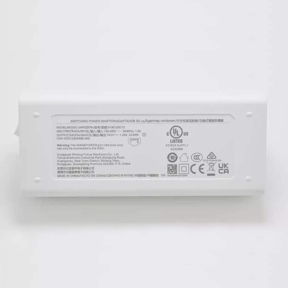 19V 1.26A 23.94Wh 100-240V 50-60Hz 1.5A S190126D1D AC Adapter for Huawei Brovi 5G CPE Win H352-381 Outdoor CPE N5368X POE