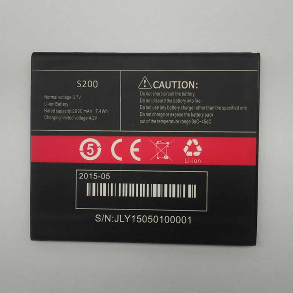 3.7V/4.2V 3100mAh 11.78Wh S200 Smartphone Battery for CUBOT S200