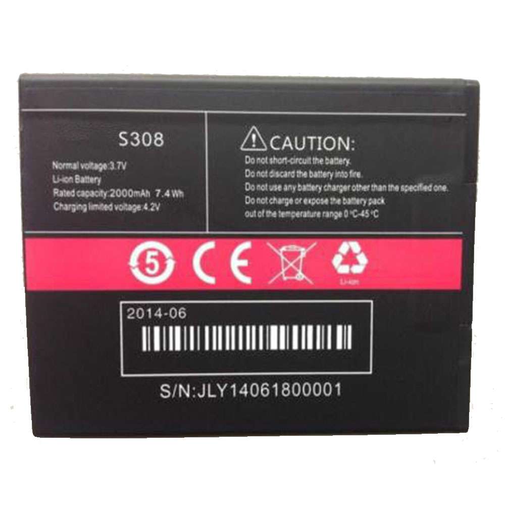 Cubot S308 battery