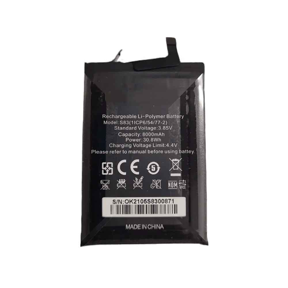 3.85V 8000mAh S83 Smartphone Battery for Oukitel WP9