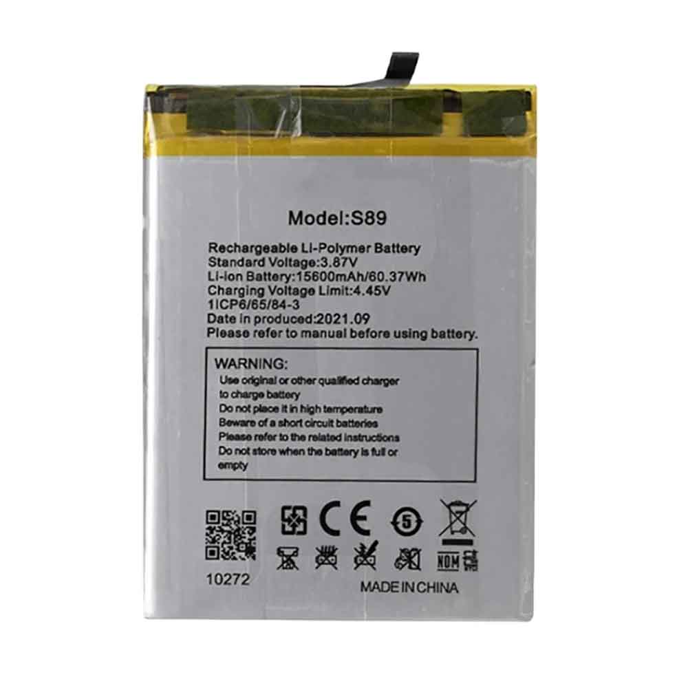 3.87V 15600mAh S89 Smartphone Battery for Oukitel WP15