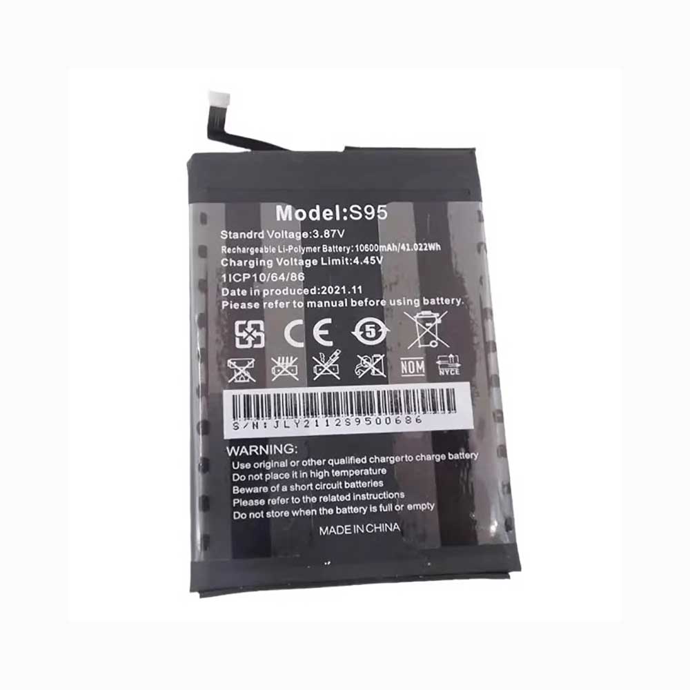 3.87V 10600mAh S95 Smartphone Battery for Oukitel WP16