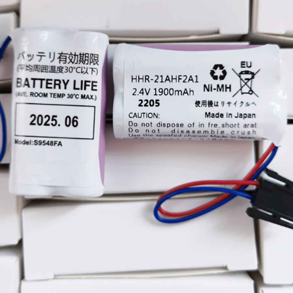 2.4V 1900MAH S9548FA PLC Battery for Yokogawa S9548FA HHR-21AHF2A1