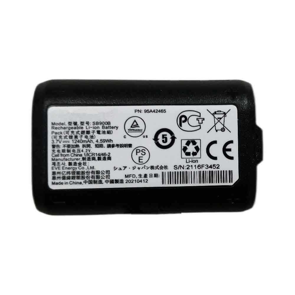 3.7V 1240mAh SB900B Smartphone Battery for Shure QD UD AD P9RA P10R