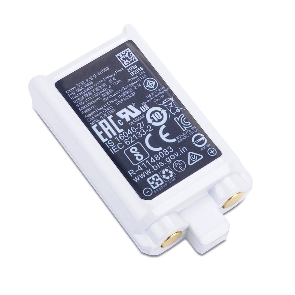 3.6V 1200mAh SB903 Radio Communication Battery for Shure Digital Wireless transmitters SLXD1