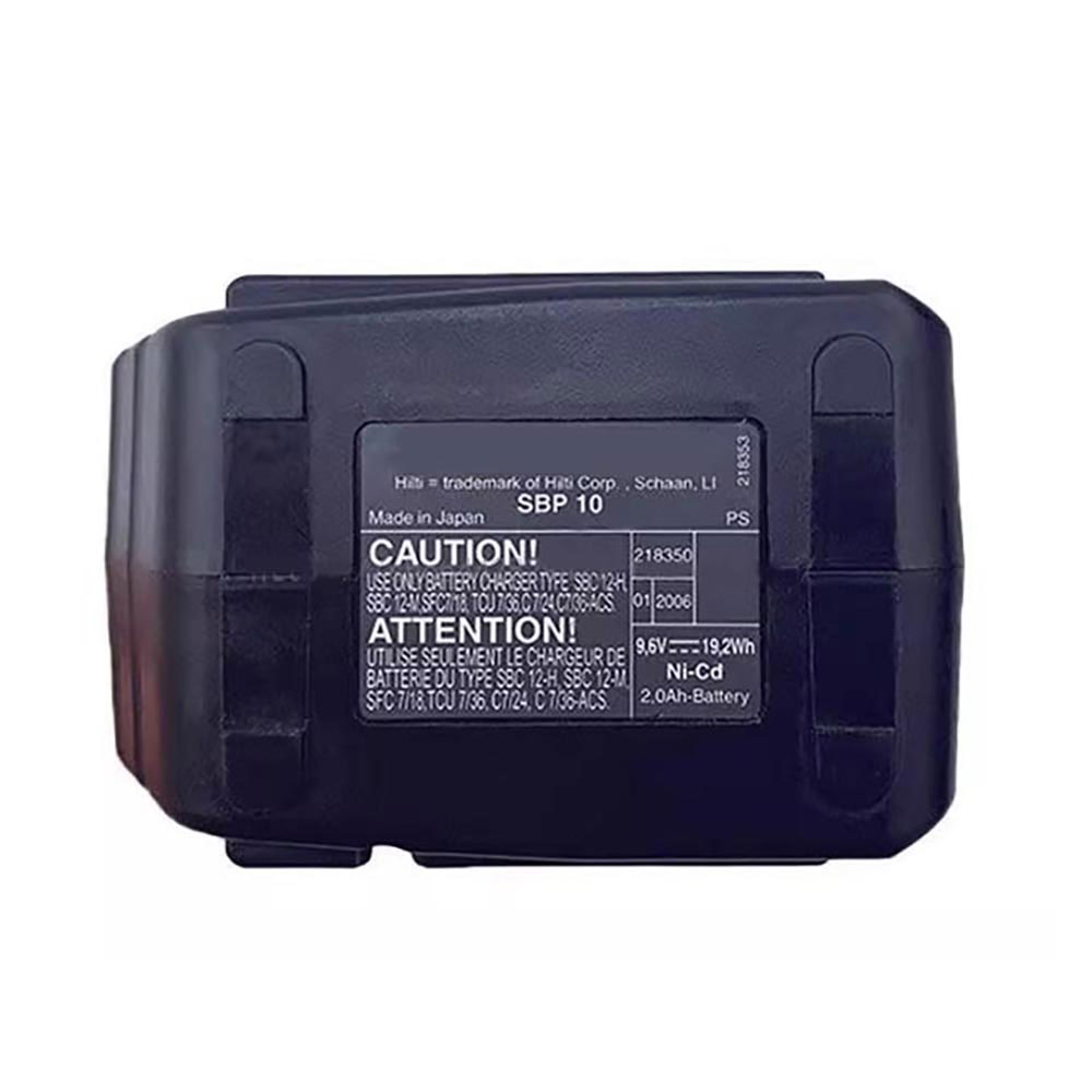 9.6V 2000mAh SBP10 Power Tool Battery for Hilti SBP10