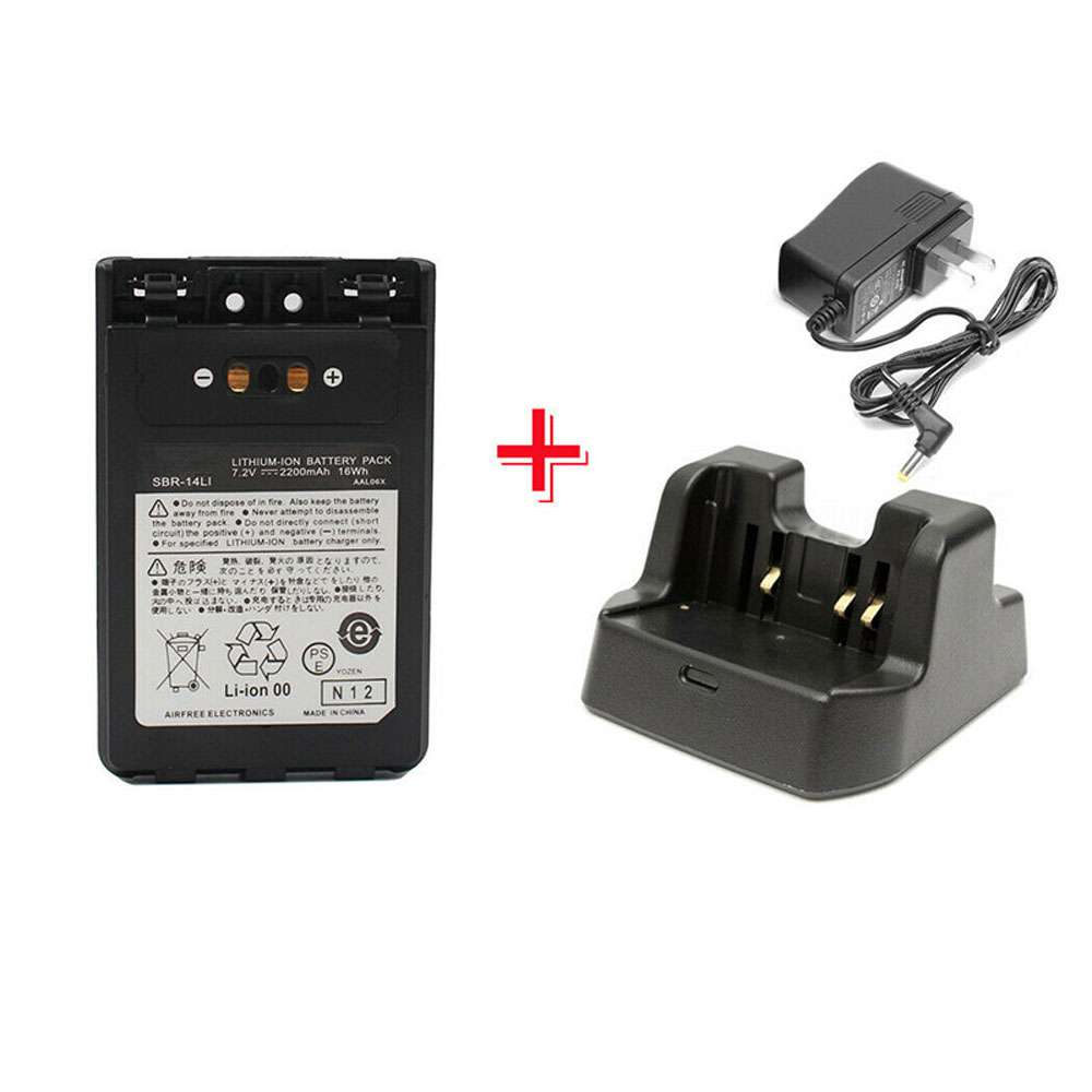 7.2V 2200mAh Yaesu Radio VX-8R VX-8DR VX-8GR FT-1DR Replacement Battery