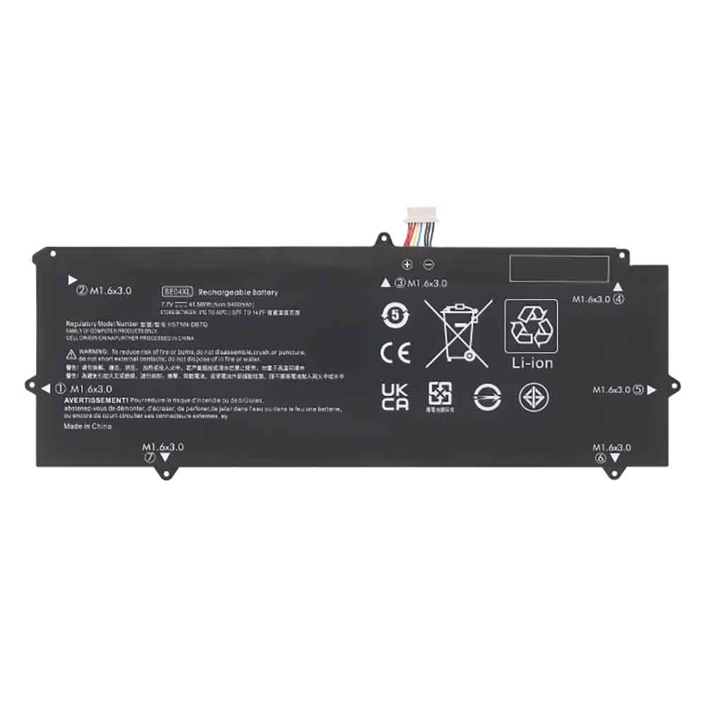 7.7V 5400mAh SE04XL Laptop Battery for HP Pro X2 612 G2