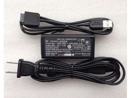 5V  1.5A,  7.5W(ref to the picture). 100-240V  50-60Hz (for worldwide use) SGPAC5V6 Laptop Adapter for Sony Xperia Tablet S SGPT121US/S,SGPT122US/S
