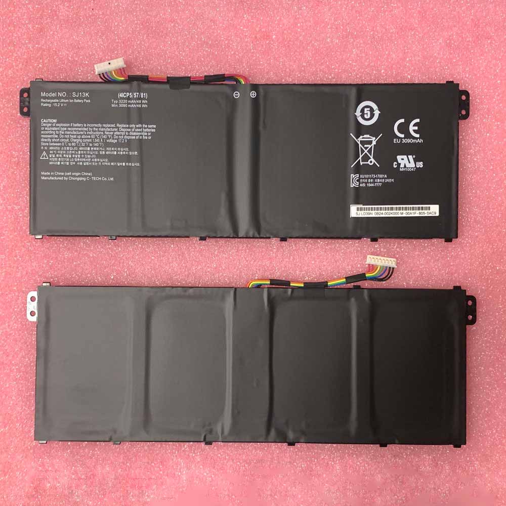 15.2V 3220mAh 48Wh SJ13K Laptop Battery for Acer SJ13K