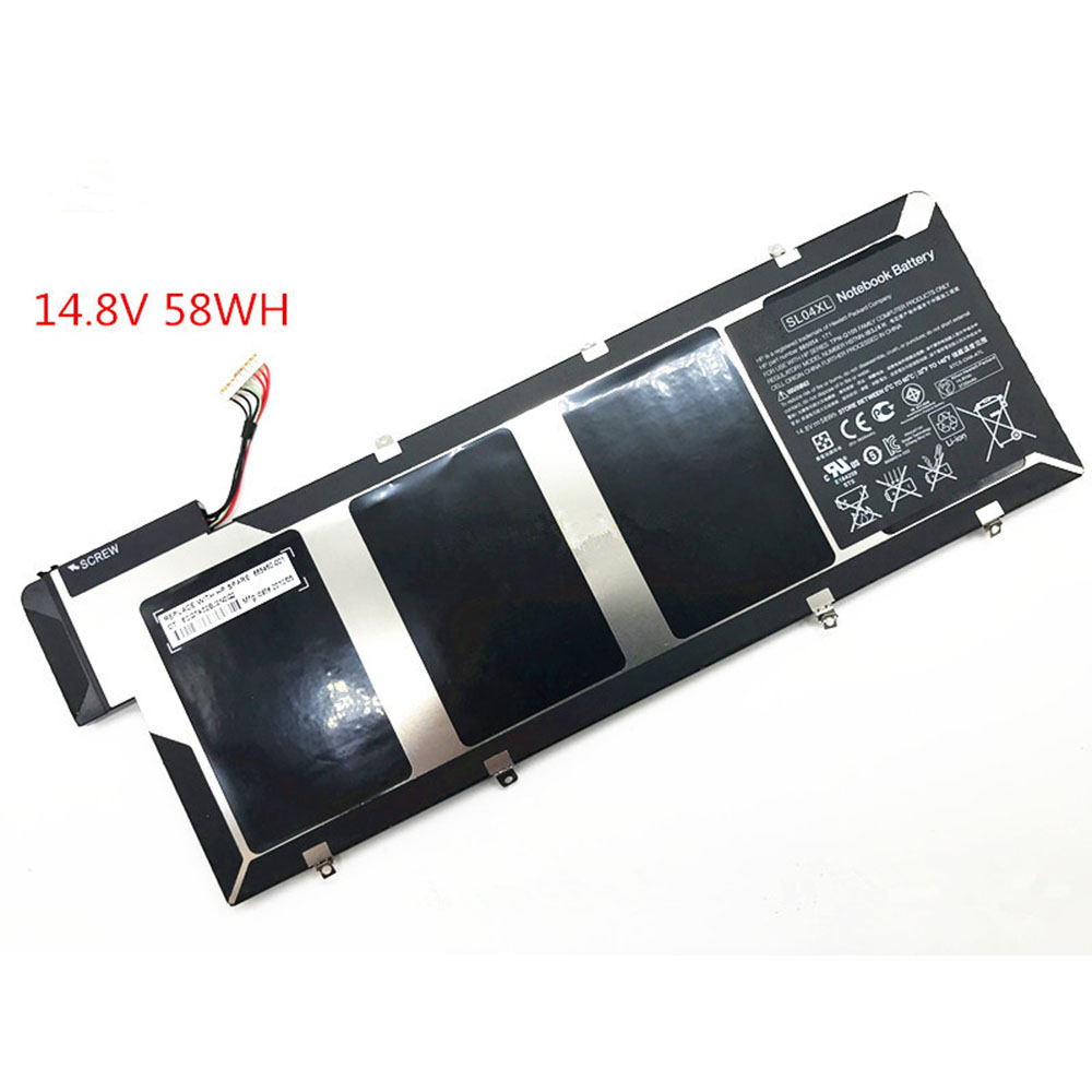 14.8V 58Wh SL04XL Laptop Battery for HP Envy Spectre 14-3000