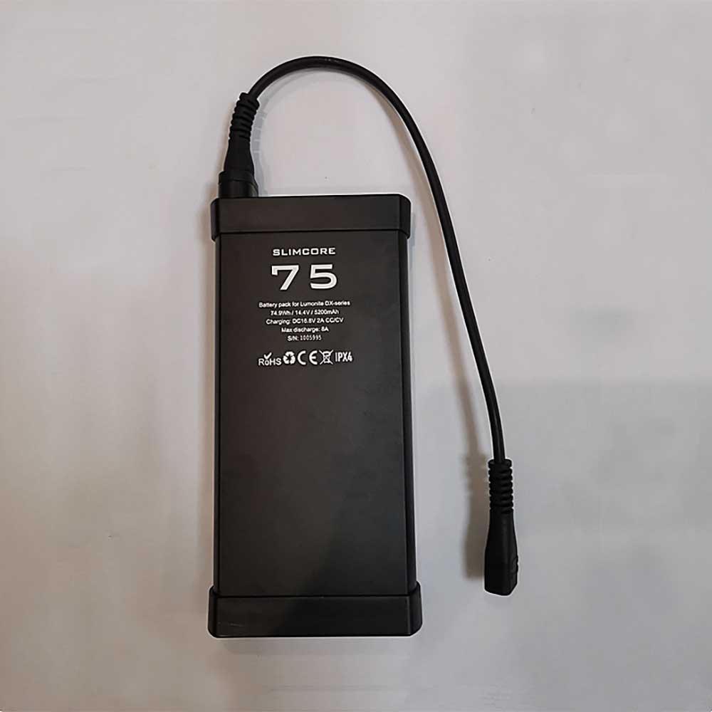 14.4V 5200mAh SLIMCORE-75 Electronic Batteries for Lumonite DX-Series