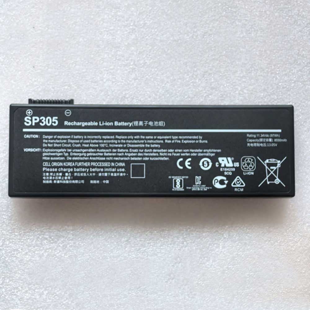 11.34V 97Wh SP305 Laptop Battery for Simatic Field M4 M5 Programmer CNC System