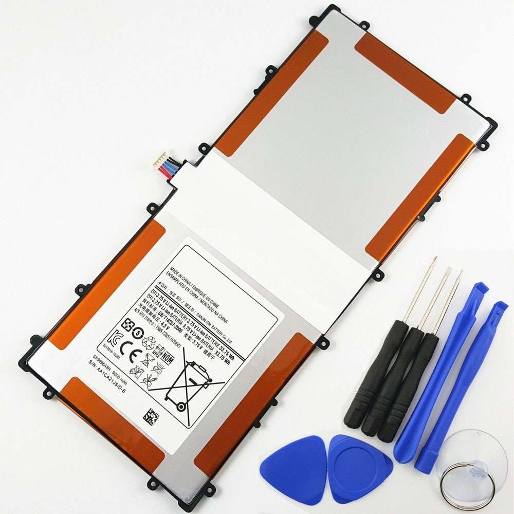 3.75V/4.3V 9000MAH/33.75Wh SP3496A8H Smartphone Battery for Samsung Google Nexus 10 GT-P8110 HA32ARB Tab