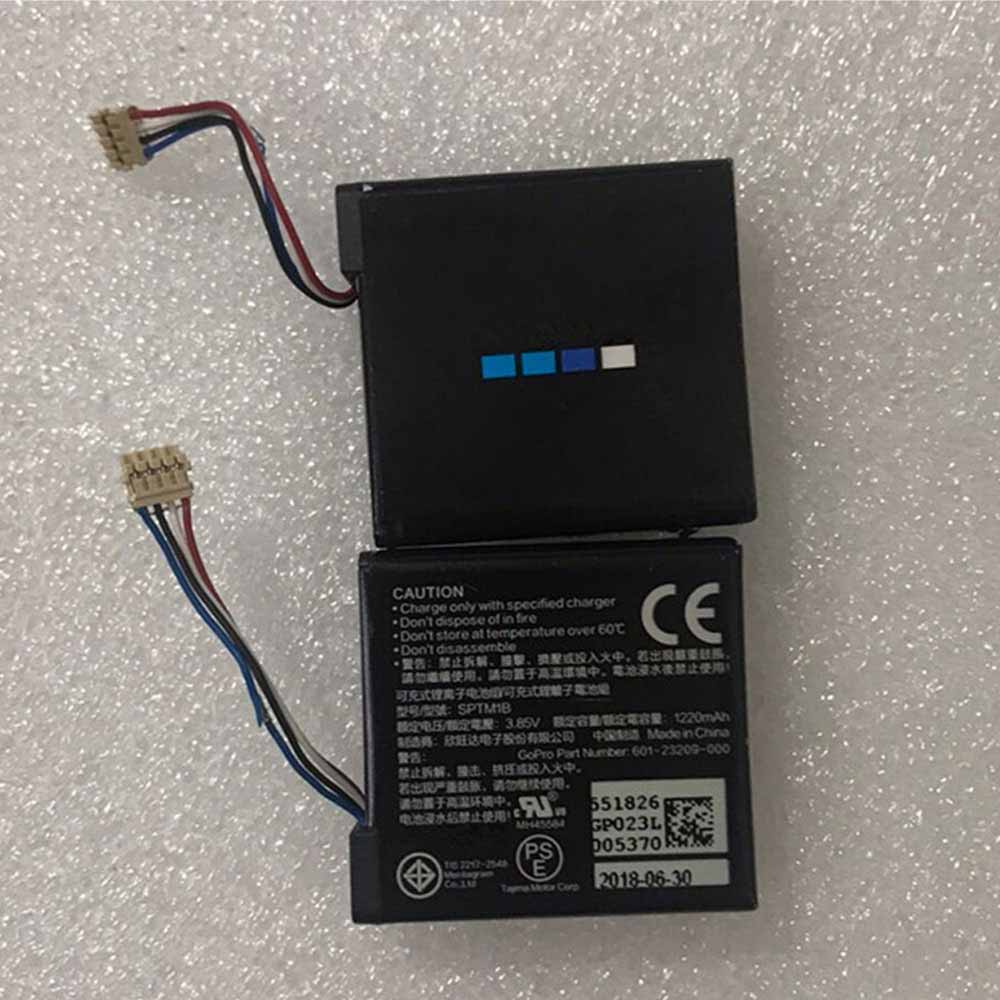 3.85V 4.4V 1220mAh SPTM1B Camera Battery for GoPro Hero7