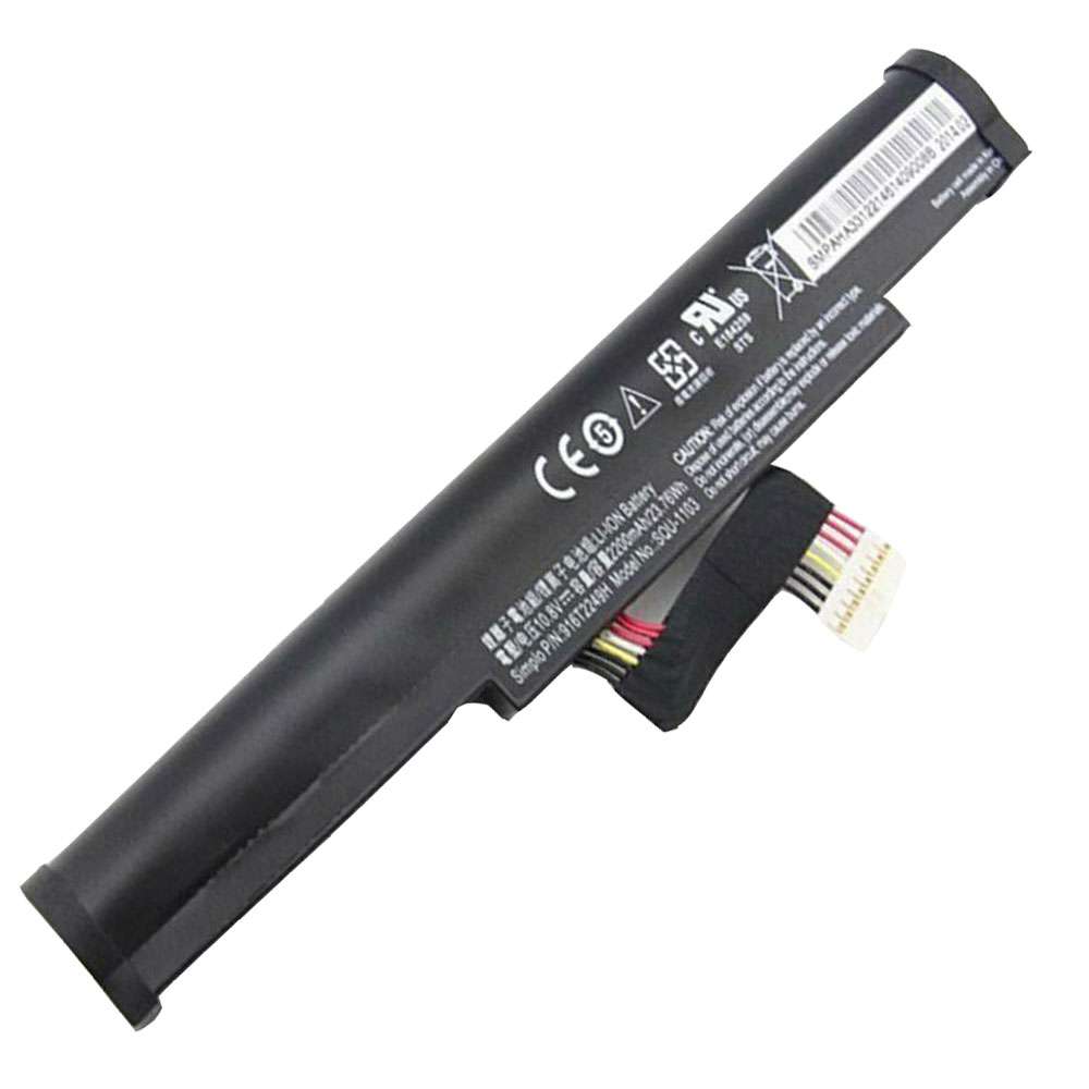 10.8V 2200mAh 23.76Wh HASEE 916T2176H 916T2249H Replacement Battery