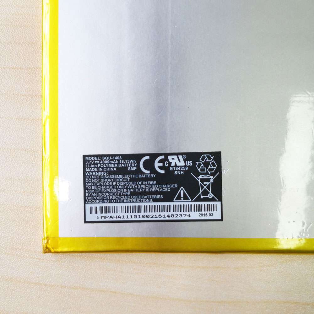 Verizon Ellipsis 8 Tablet battery