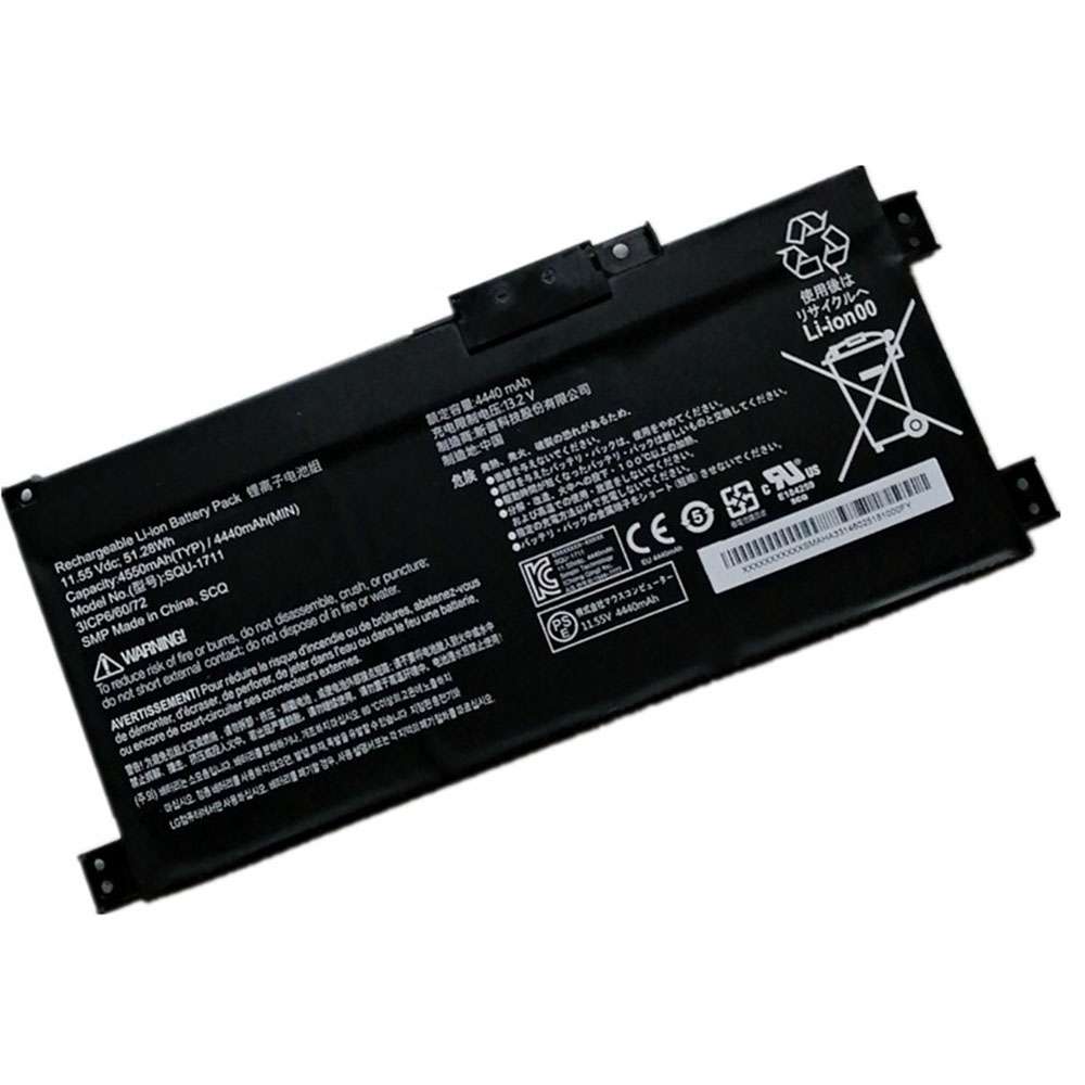 11.55V/13.2V 4450mAh/51.28WH SQU-1711 Laptop Battery for ThundeRobot 911Air 911M 911ME 911S G7000M G8000M